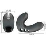 PRETTY LOVE - CAMELIA VIBRADOR DE DEDO 7 VIBRACIONES NEGRO