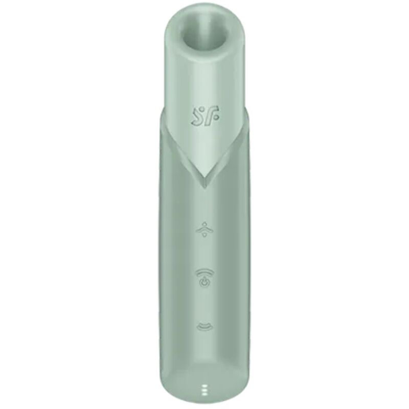 Naughty Kiss — Air Pulse Mini Discreto Bolso Verde Agua · SATISFYER · Naughty Kiss