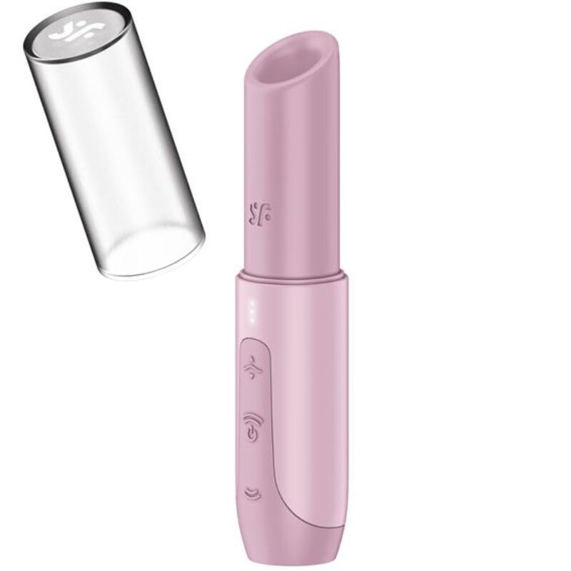 Secret Kiss — Air Pulse Mini Discreto Bolso Rosa · SATISFYER · Secret Kiss
