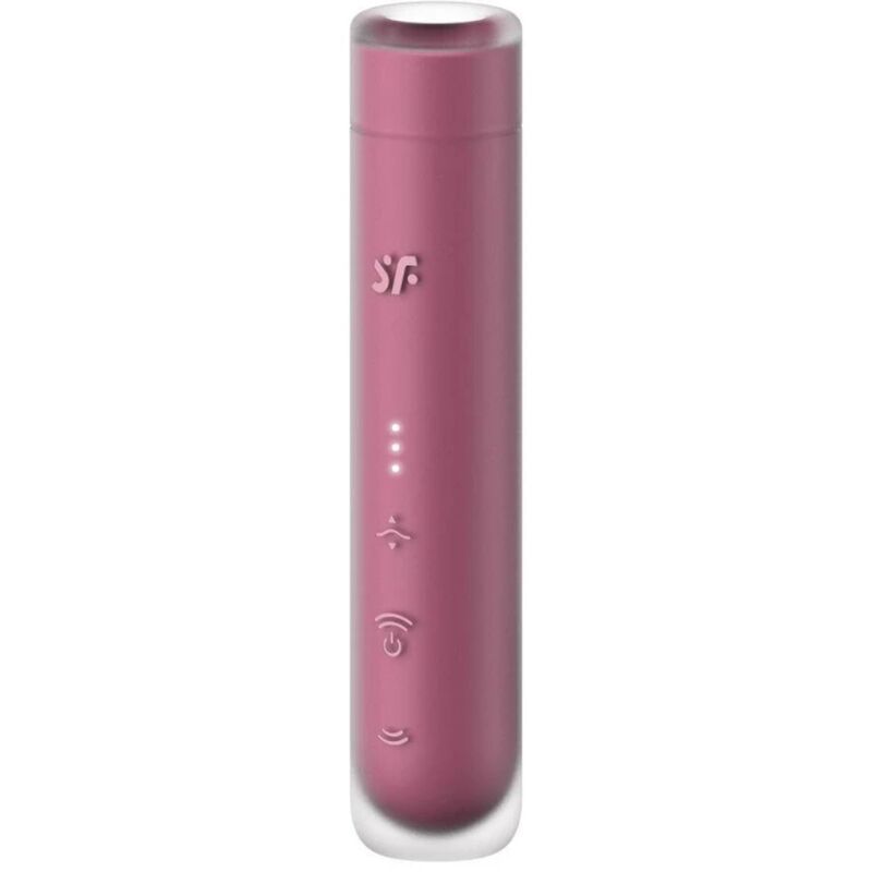 First Kiss — Air Pulse Mini Discreto Bolso Granate · SATISFYER · First Kiss