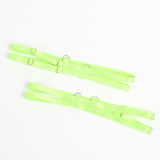 SUBBLIME - 955328 SET SUJETADOR CON ENCAJE Y LIGUEROS VERDE Y AZUL L/XL
