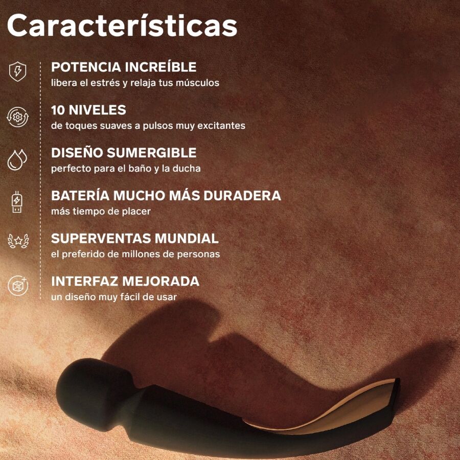 Smart Wand 2 Medium — Masajeador Holístico Verde Agua · LELO · Smart Wand Medium 2