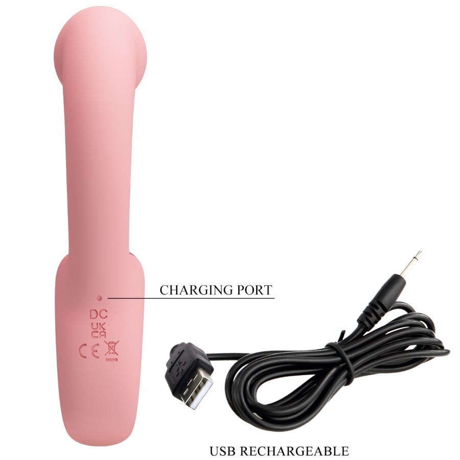 Sinfonía Rosa — Vibrador con Corona Clitórica
