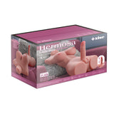 XISE - HERMOSA LADY BOY TORSO FEMENINO CON DILDO CON VIBRACIÓN Y THRUSTING 49 CM