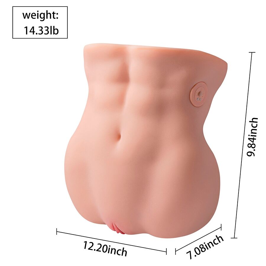 XISE - LYDIA MASTURBADOR VAGINA FEMENINO CON THRUSTING 25 CM
