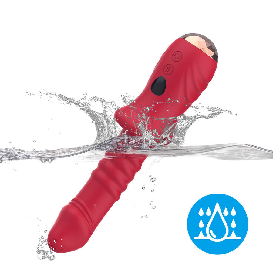 ARMONY - DILDO VIBRADOR ESTIMULADOR PUNTO A ROJO