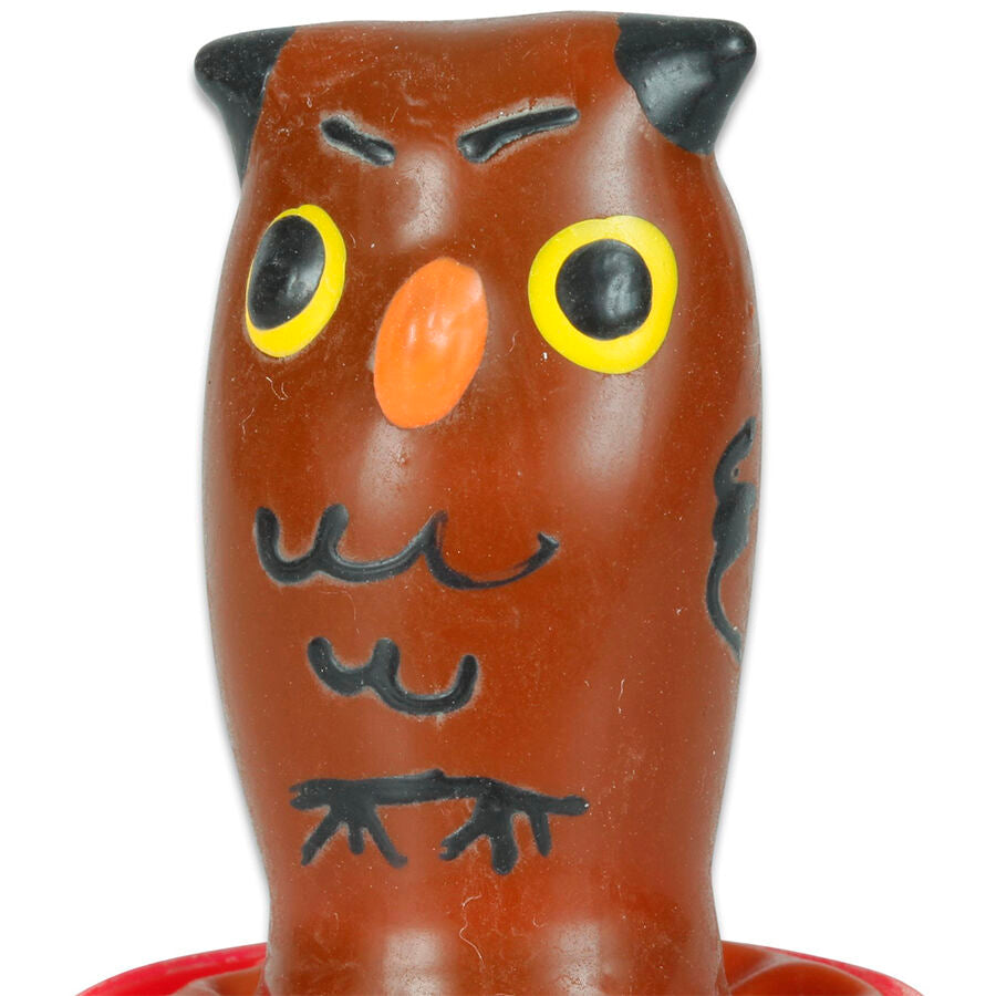 CONDOMERIE - PRESERVATIVO DECORATIVO PINTADO A MANO BÚHO