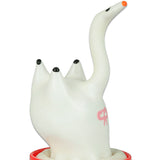 CONDOMERIE - PRESERVATIVO DECORATIVO PINTADO A MANO CISNE