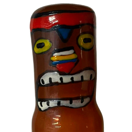 CONDOMERIE - PRESERVATIVO DECORATIVO PINTADO A MANO TOTEM TIKI-HAWAII-03