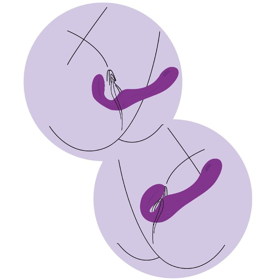 Arnés Sin Ataduras — Vibrador 2 en 1