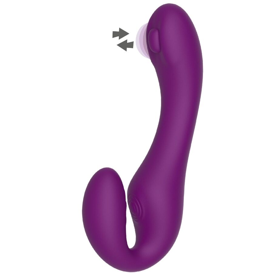 Arnés Sin Ataduras — Vibrador 2 en 1