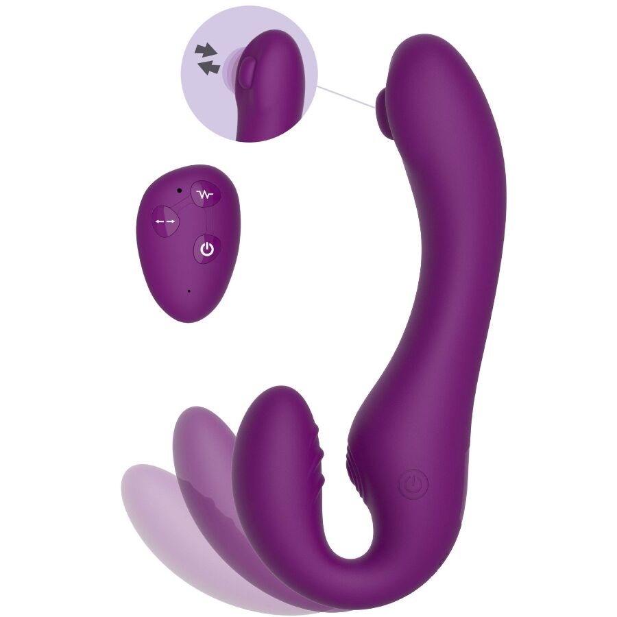 Arnés Sin Ataduras — Vibrador 2 en 1