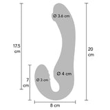 Arnés Sin Ataduras — Vibrador 2 en 1