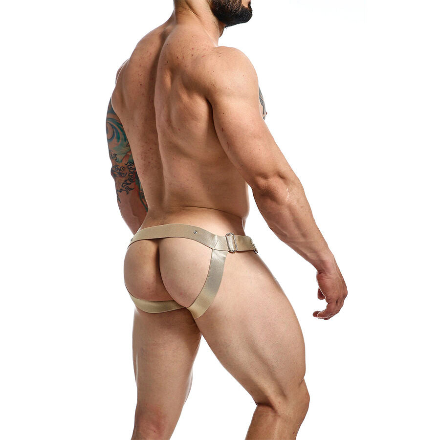 MOB - DNGEON JOCKSTRAP ANILLO PARA EL PENE DORADO TALLA ÚNICA