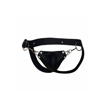 MOB - DNGEON JOCKSTRAP NEGRO A PRESIÓN TALLA ÚNICA