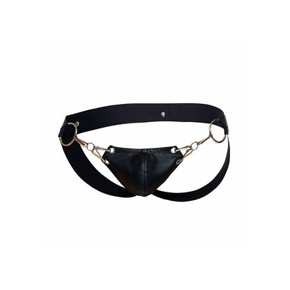 MOB - DNGEON JOCKSTRAP NEGRO A PRESIÓN TALLA ÚNICA