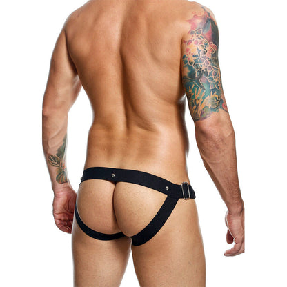MOB - DNGEON JOCKSTRAP NEGRO A PRESIÓN TALLA ÚNICA