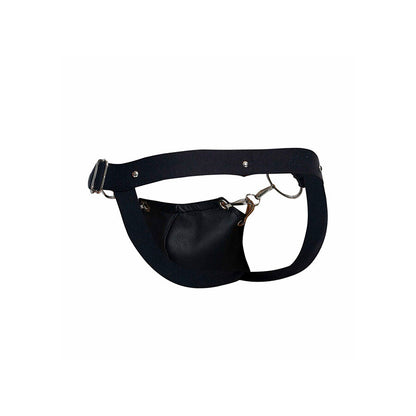 MOB - DNGEON JOCKSTRAP NEGRO A PRESIÓN TALLA ÚNICA