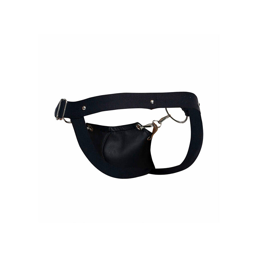 MOB - DNGEON JOCKSTRAP NEGRO A PRESIÓN TALLA ÚNICA