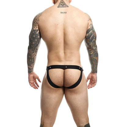 MOB - DNGEON JOCKSTRAP A PRESIÓN ROJO TALLA ÚNICA