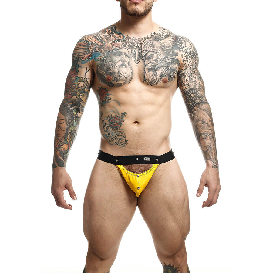 MOB - DNGEON JOCKSTRAP DEPORTISTA AMARILLO TALLA ÚNICA