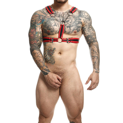 MOB - DNGEON ARNÉS ROJO CON CADENAS TALLA ÚNICA