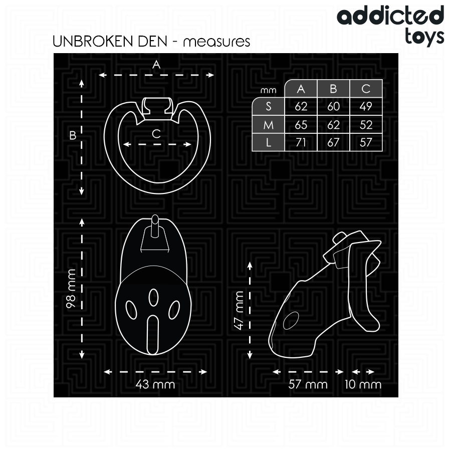 Unbroken Den — Jaula para Pene