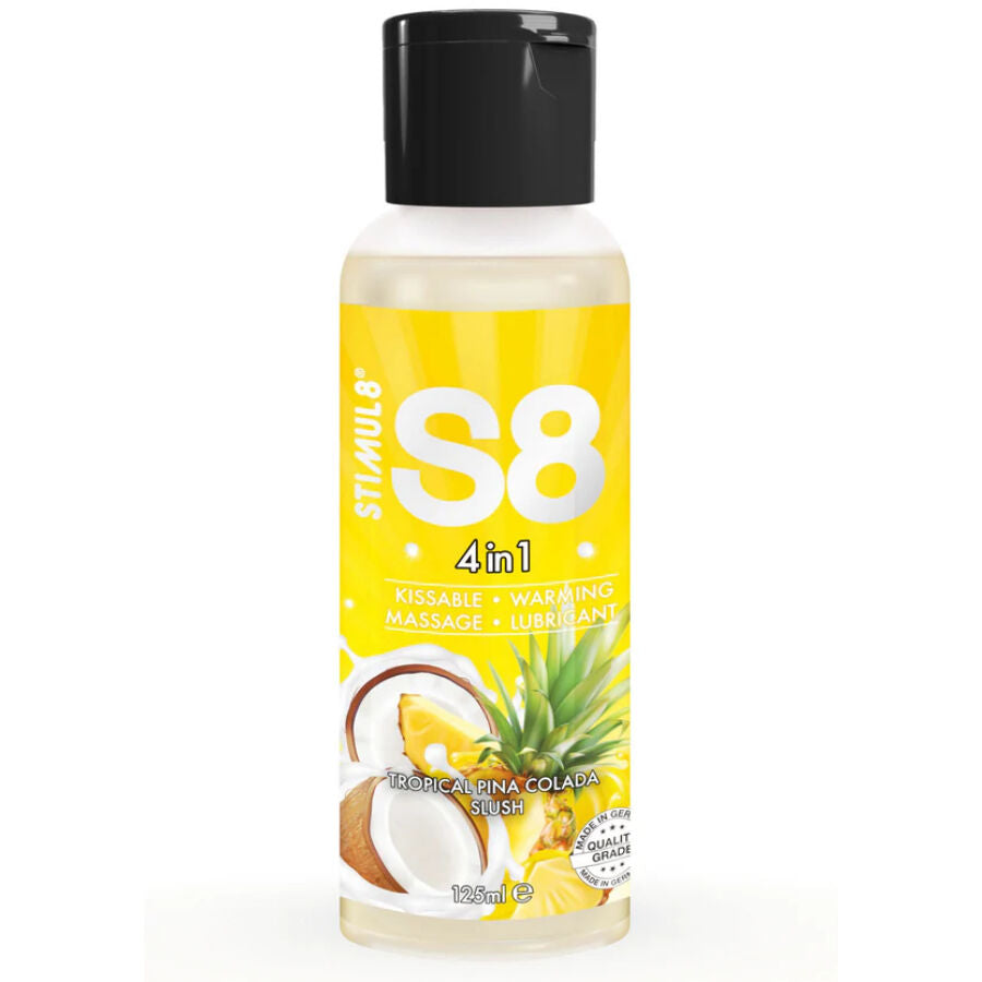 Lubricante comestible 4 en 1