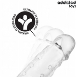 ADDICTED TOYS - FUNDAS PARA EL PENE TRANSPARENTE TALLA M 27 CM