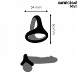 ADDICTED TOYS - ANILLO TRIPLE GRUESO PARA EL PENE