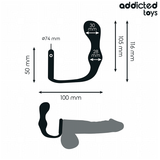 ADDICTED TOYS - PLUG ANAL CON ANILLO SILICONA MODELO 3