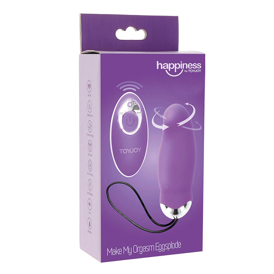 TOYJOY - HAPPINESS MY ORGASM EGGSPLODE VIBRADOR CONTROL REMOTO