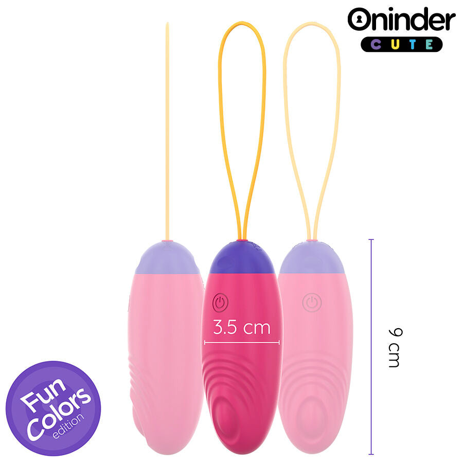 ONINDER CUTE - LOVE PLEASURE HUEVO VIBRO-WAVE TAPPING SILICONA - APP MUNDIAL GRATUITA