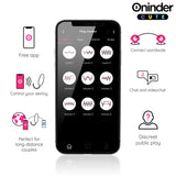 ONINDER CUTE - LOVE PLEASURE HUEVO VIBRO-WAVE TAPPING SILICONA - APP MUNDIAL GRATUITA