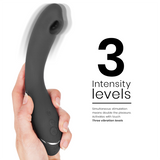 Viaje al Punto G — Pleasure Air Curva Flexible Gris · WOMANIZER · OG G-Spot