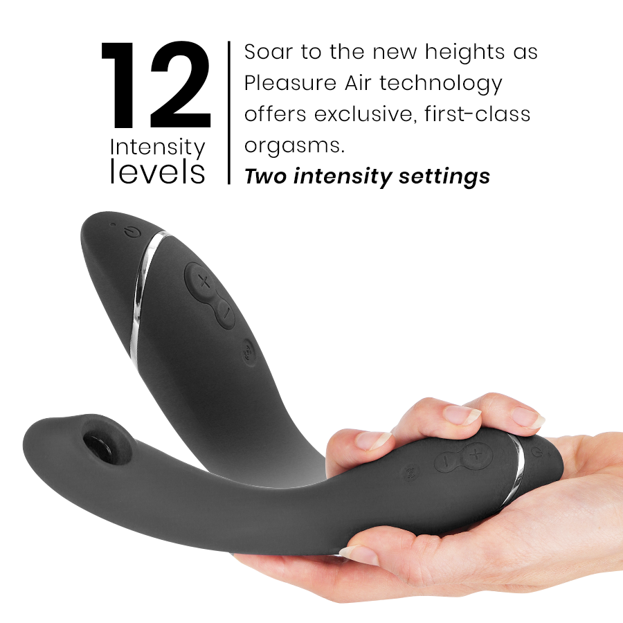 Viaje al Punto G — Pleasure Air Curva Flexible Gris · WOMANIZER · OG G-Spot