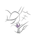 ROCKS- OFF - SPIRE ANILLO VIBRADOR PARA EL PENE NEGRO