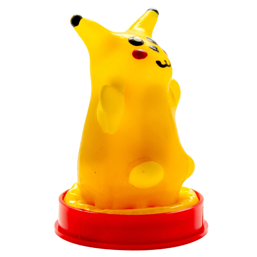 CONDOMERIE - PRESERVATIVO DECORATIVO PINTADO A MANO RATÓN AMARILLO