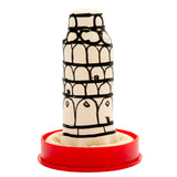 CONDOMERIE - PRESERVATIVO DECORATIVO PINTADO A MANO TORRE DE PISA