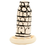 CONDOMERIE - PRESERVATIVO DECORATIVO PINTADO A MANO TORRE DE PISA