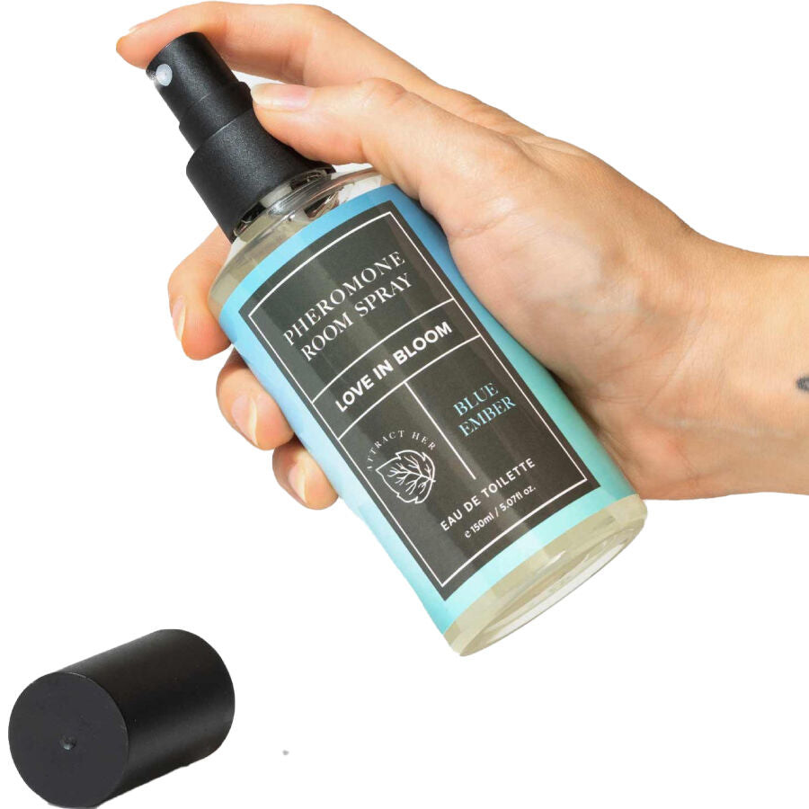 Brasa Azul en Flor — Spray de Ambiente con Feromonas Índica