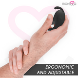 MORESSA - BRAD PREMIUM SILICONE RECARGABLE NEGRO