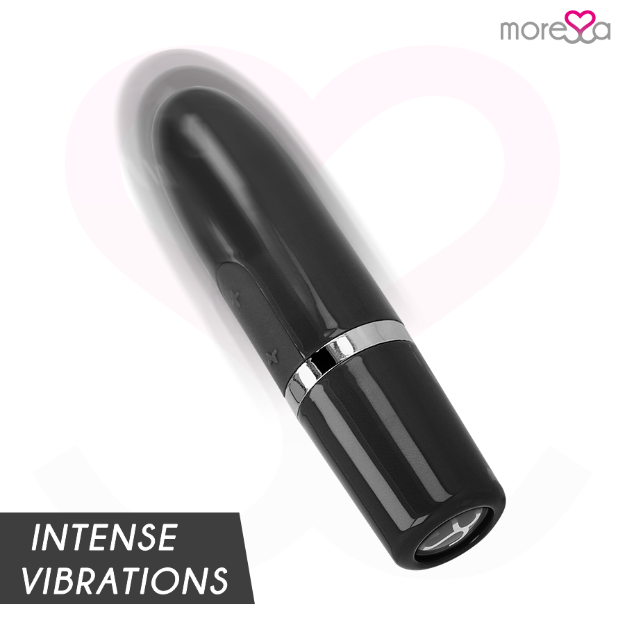 MORESSA - IVY MASAJEADOR SIMULADOR LABIAL DE VIAJE NEGRO