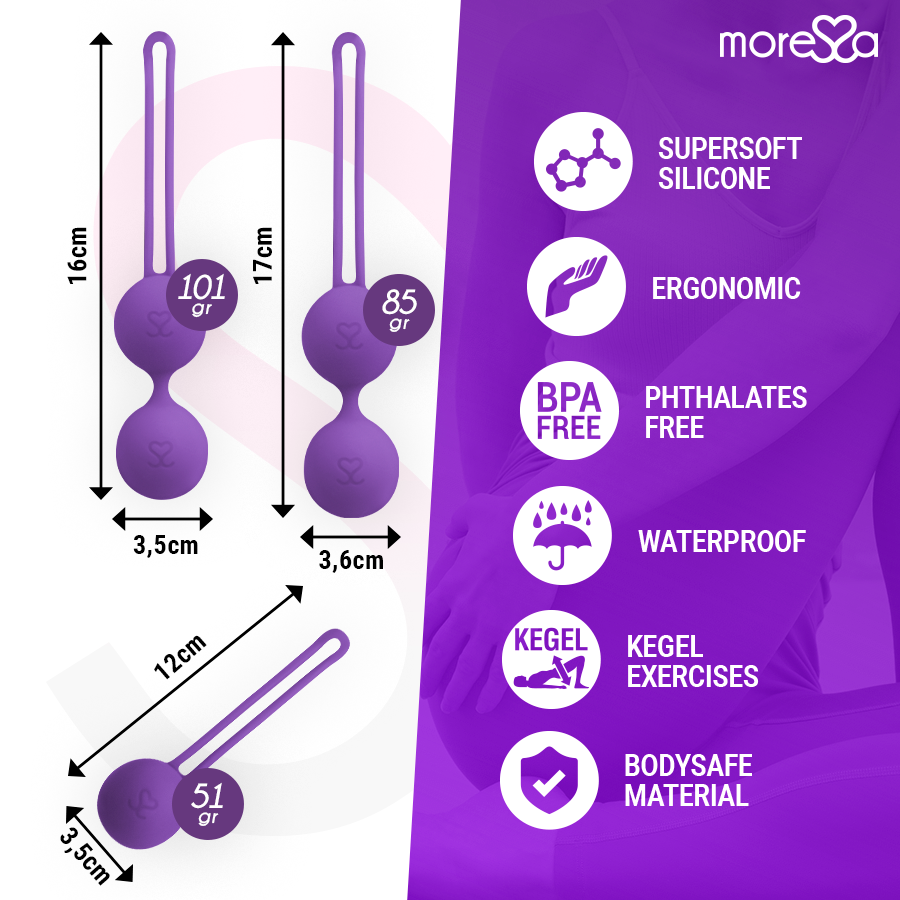 Triada Osian — Set de Entrenamiento Pélvico en Silicona
