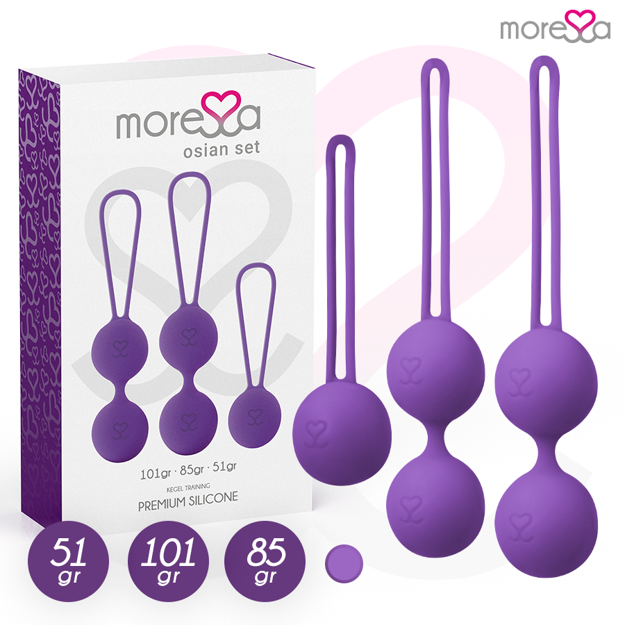 Triada Osian — Set de Entrenamiento Pélvico en Silicona