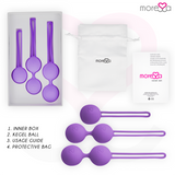 Triada Osian — Set de Entrenamiento Pélvico en Silicona