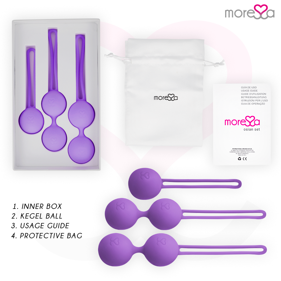 Triada Osian — Set de Entrenamiento Pélvico en Silicona