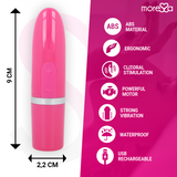 MORESSA - IVY  MASAJEADOR SIMULADOR LABIAL DE VIAJE ROSA