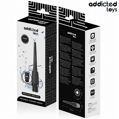 ADDICTED TOYS - LIMPIADOR ANAL CON ADAPTADOR UNIVERSAL MODELO 1
