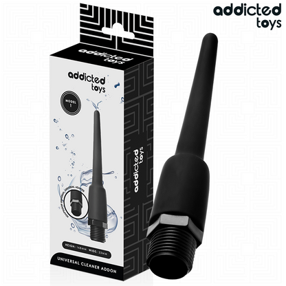 ADDICTED TOYS - LIMPIADOR ANAL CON ADAPTADOR UNIVERSAL MODELO 1